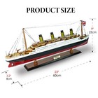Rms Titanic Model Cruise Ship 23   Handmade Model Ship Table Decor Birthday Gift
