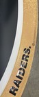 New 2005 Coors Beer Oakland Raiders Nfl Sign Metal Tin Large 25x32 In  Rare