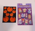 Vintage Holiday Stickers Lot Christmas  Halloween Easter Nativity Disney 