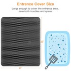 Cat Litter Mat-23 x17  Litter Box Mat For Kitty  Eva Honeycomb Double Layer D   