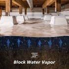 Crawl Space Vapor Barrier - 14 Mil 10  X 100   Crawlspace Encapsulation Kit
