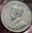 1926 Canada 5 Cent  d9  King George V Canadian  Nickel Coin Five Cents