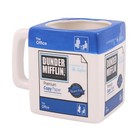 The Office Dunder Mifflin Sculpted Ceramic Mug   Holds 20 Ounces