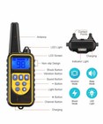 Waterproof Dog Training Electric Collar Rechargeable Remote Control 875 Yards