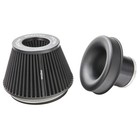 Ramair Universal Dry Air Filter 3 5 Inch Od Clamp-on Intake Inlet 90mm Quality