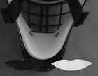 Nash Goalie Helmet Chin Sling Kit   No More Goal Mask Chin Cup Black White Strap