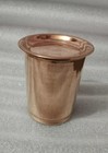 Pure Copper Water Glass Set With 1 Plate For Ayurveda 300ml