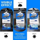 Zszmfh 15 Pack Moisture Absorber Hanging Bags  Fragrance Free Humidity Packs    