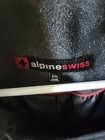 Alpine Swiss Mason Mens Wool Blend Pea Coat Jacket Double Breasted Dress Coat