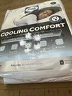Sealy Steling Cool Comfort Waterproof Fitted Full Mattress Protector White