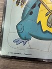 Vintage 1961 Hanna-barbera The Flintstones Dino Paper Tray Puzzle