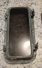 Vintage Marine Nautical Rectangle Bronze Port Hole With Trim Pieces 14 x7 