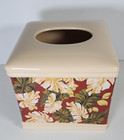 Tissue Box Cover Bathroom Accessories Square Ceramic Facial Kleenex Box Holder