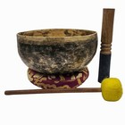 7  Vintage Handmade Hammered Old Antique Yoga Singing Bowl Tibetan Sound Healing