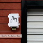 Dog Poop Bag Dispenser Wall Mounted Waterproof Outdoor Pet Waste Bags Dispenser
