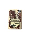 Vintage 1990 - Zippo Lighter - Desert Shield - In Box With Original Price Tag