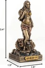 Aphrodite Greek Goddess Of Love  Desire And Beauty Decorative Miniature Figurine