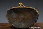 8 3  Antique Tibetan Buddhism Temple Bronze 24k Gilt Green Tara Buddha Statue