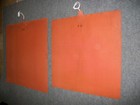 Lot Of 2 Watlow Rubber Silicon Heater Strip Blanket 240v  36 X 36 And 42 X 42