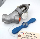   Conval Clampseal 0 75-12g2-sa182 3 4  Y Globe Valve Series 1500 1120f