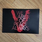 V  2009 Series  Promotional Art poster Book 13 x9  Warner Brothers Rare  