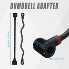 Adjustable Weight Capacitry Bar Convert To Dumbbell Barbell Convert Set For Gym