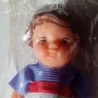 Sealed Vintage Mini Ari German Type Rubber Doll Small  50 s 60 s 60 s 8 5 Cm