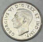 1946 Canada Silver 50 Cent Coin  Silver Half Dollar  Stunning Example 