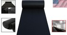 Wedding Aisle Runner Carpet Rug Black 24 Inch X 15 Feet Indoor Outdoor