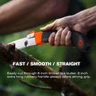 Folding Saw  Extra Long 14 Inch Blade Backpacking Saw For Camping  Wood Trimming