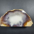 Brazilian Polished Brown Agate Geode Crystal Display Specimen 5   2 3 4   2 