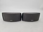 Lot Of 2  Bose Speaker Satellite Black gray From Av3-2-1 Media Center No Cable