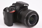 Nikon D5600 24 2mp Dslr Camera W 18-55mm Lens Shutter Count 142 000  t-94161
