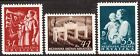 Stamp Croatia Sc B13-5 1942 Wwii 3rd Reich Ndh Welfare Triumphal Arch Mnh