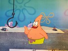 Spongebob Squarepants Original Production Cel Cell Animation Art Hooky