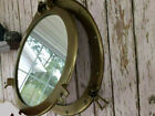 20 porthole Nautical Cabin Wall Decor Porthole Mirror Antique Brass Finish-large