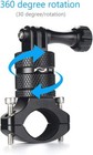 Bicycle Motorcycle Bike Handlebar Pole Mount Holder Clamp For Gopro Hero9 8 7 6
