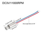 Dc3v 11000rpm Vibration Motor Eccentric Vibrating Motor 4mm X 8mm 15pcs