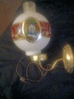 Vtg Coors Beer Lighted Globe Waterfall Sign With Animated Lettering Bar Freship