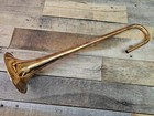 New Gold Brass Replacement Trumpet Bell 4 7 8  124mm Bell Tall  459  No Engravin