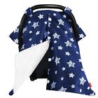 Baby Car Seat Cover Opening Minky Carseat Canopy Cover Multiuse Cover For Infant