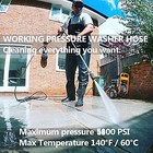 High Pressure Washer Hose 25 50 100ft 5800psi M22 Power Washer Extension Hose 