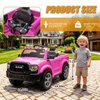 Licensed Ram 2500 12v Kids Ride On Pickup Truck Toy Car Parent Control Led Music
