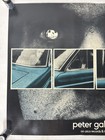 Peter Gabriel Car 1977 Debut Promo Original Poster Rare Genesis 22x29