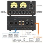 Douk Audio Eq7 7-band Equalizer W  Rca-to-xlr True Balanced Conversion
