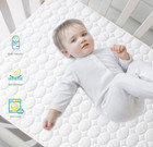 Crib Mattress Protector Pad Baby Toddler Bed Mattress Cover Waterproof 52   x28   