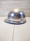 Vtg Safety Hard Hat Helmet Jackson Alumitop Aluminum  Usa Hardhat