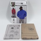 Know Me Norris D  nta Ford Pattern Me2061 Men s Puffer Jacket Size 44-52 Uncut