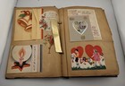 Vintage 1930s 1940s  Scrapbook Holiday Cards Valentine Cards Love Letters More 