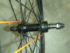 20  X 1 5 1 75 Rear Aluminum Black 10mm Axle Bmx Bicycle Rim hub Rw200499